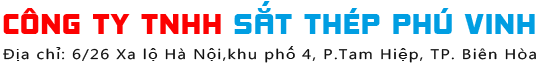 Sắt thép phú vinh